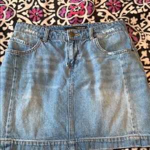 Jean skirt
